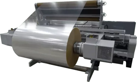 All Electric Unwind For Clean Operation | ASHE Converting Equipment All Electric Unwind For Clean Operation