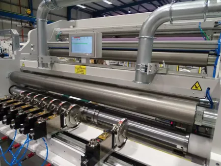 Fully Automatic Knife Positioning Available For All Slitting Systems | ASHE Converting Equipment Fully Automatic Knife Positioning Available For All Slitting Systems
