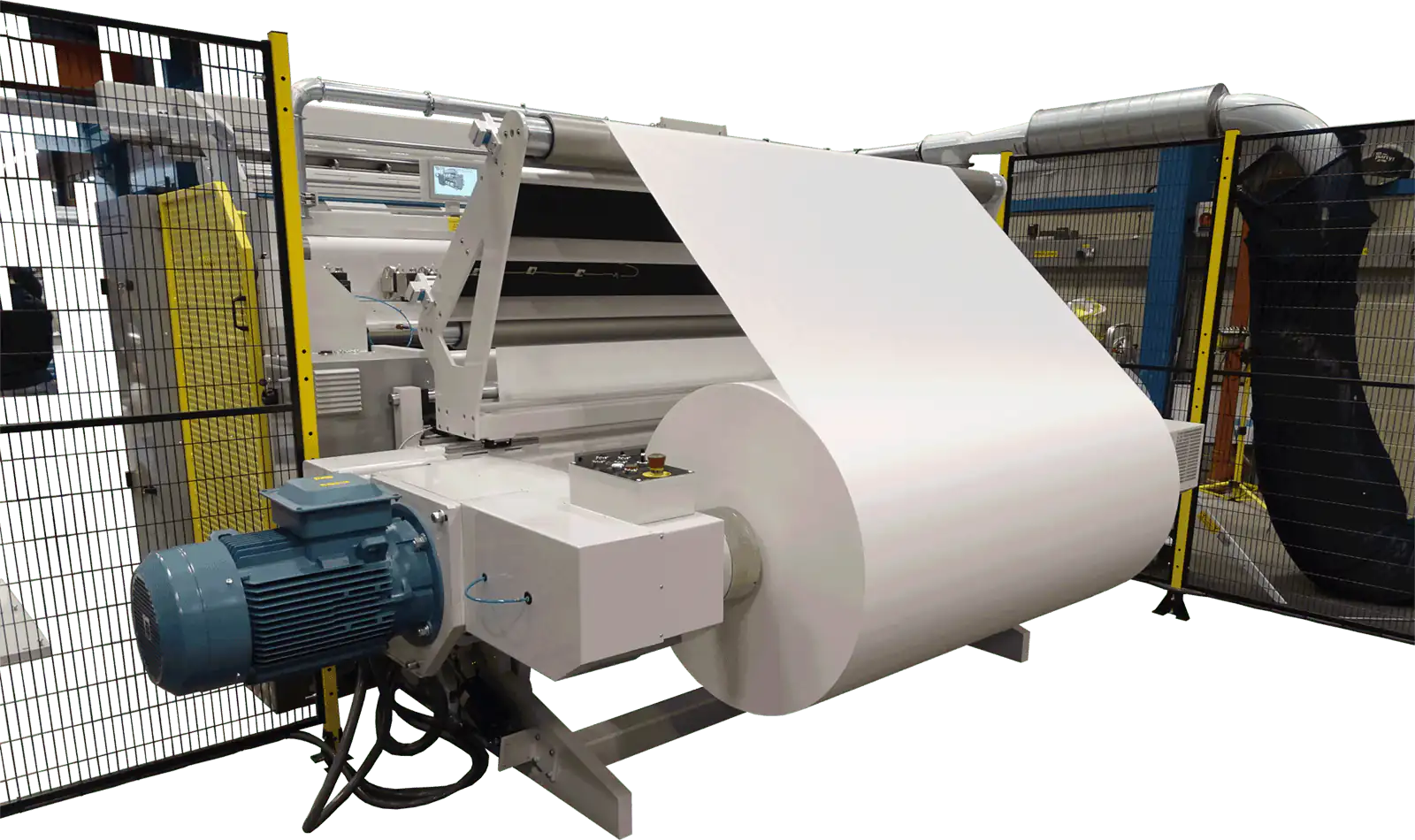 Elektrische Abrollung, die keine Hydraulik verwendet und eine saubere Lösung darstellt