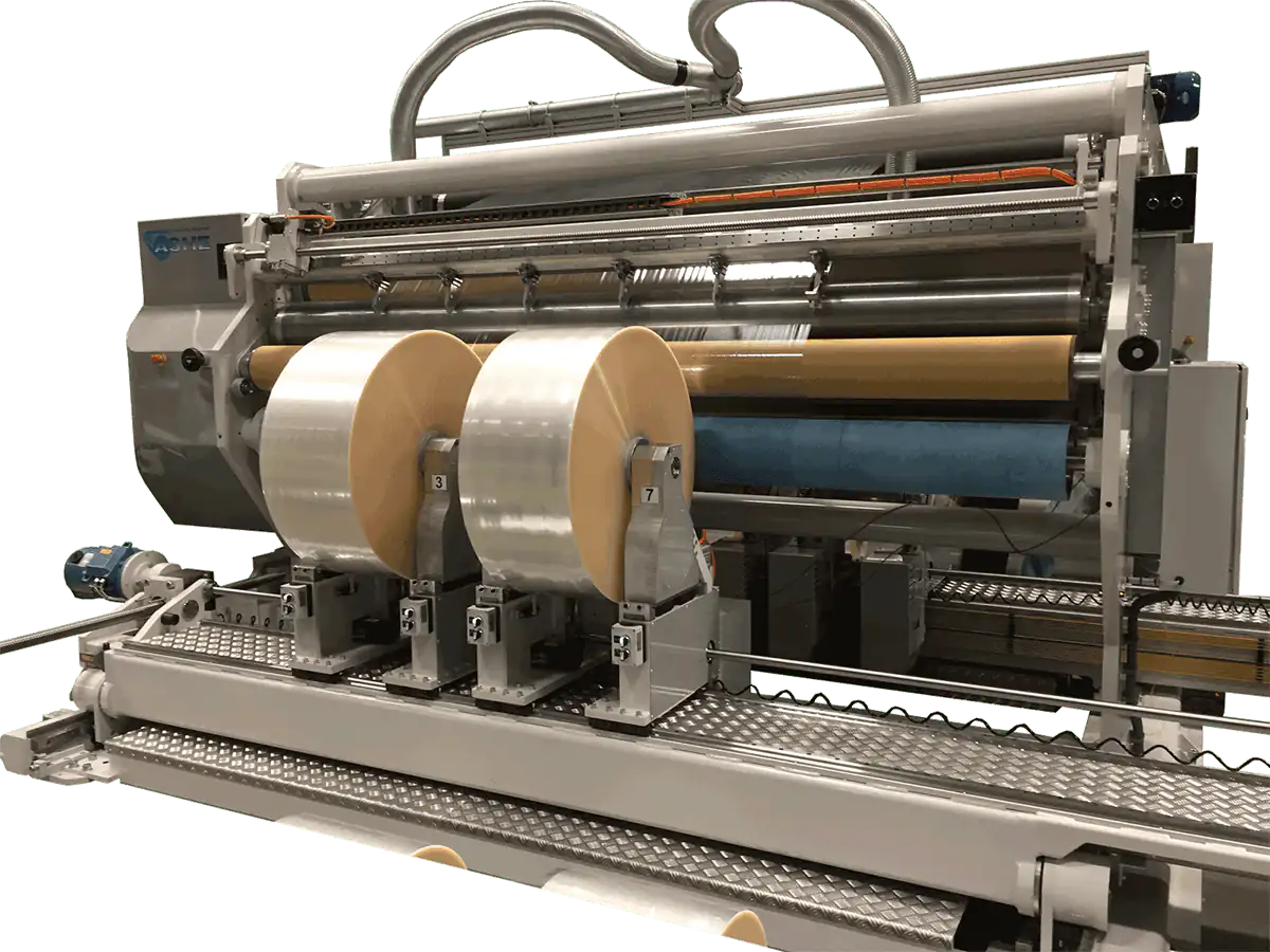 Full Automation With Knife & Rewind Arm Positioning