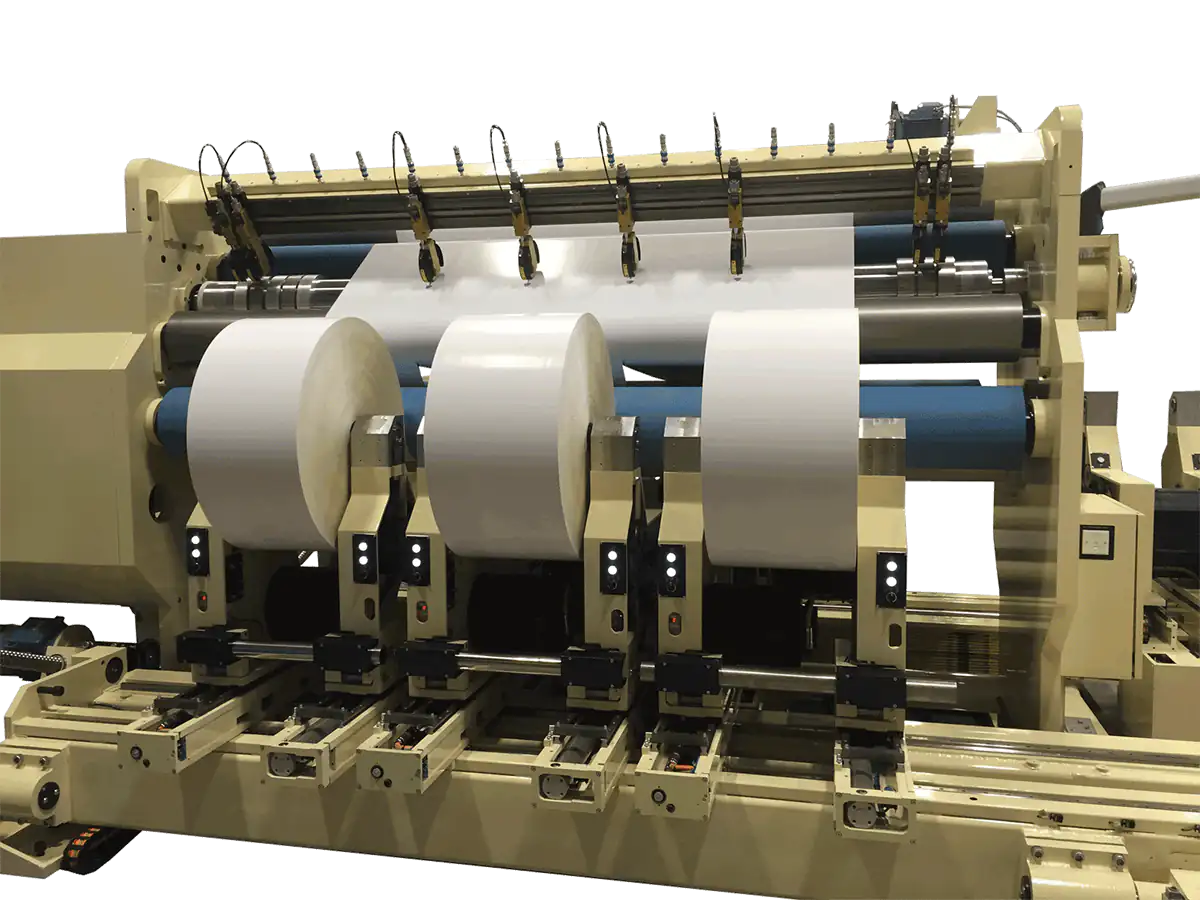 Indpedent Station Rewinding For Labelstocks