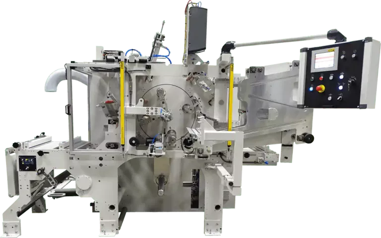 Inline & Offline Glueless Turret Rewinder With Automatic Cofe Loading Via Chute System