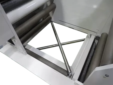 La barra de giro está disponible en las máquinas